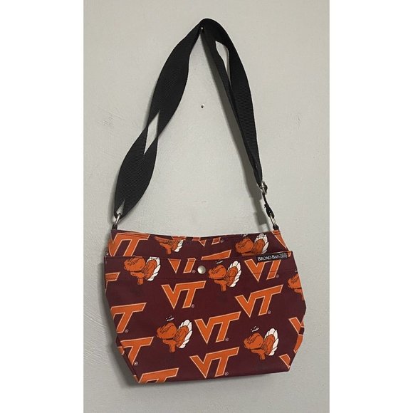VT Virginia Tech Hokies Insulated Cooler Bag Purse Broad Bay Crossbody - Picture 1 of 11
